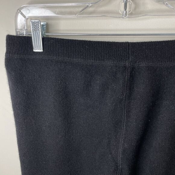 Neiman Marcus Black Cashmere Collection Leggings Womens Sz Large - 28 Waist - Picture 8 of 15